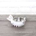 Custom Cute Pet Feeding Bowl Ceramic Cat Bowl